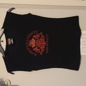 Harley Sleeveless Tank Top Royal Crest